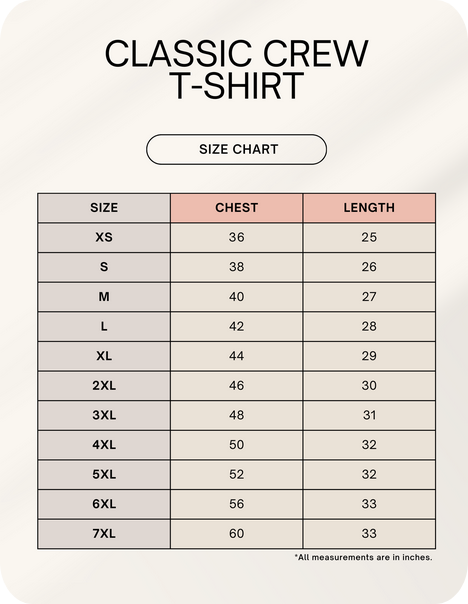 Classic Crew Neck T-Shirt – Premium 180 GSM Cotton | Custom Printing & Branding