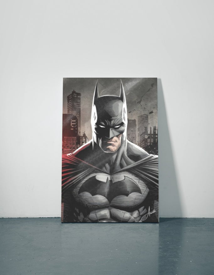 Batman Metal Poster | Premium Wall Art for Home & Office | Armbh - Armbh