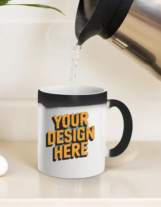 Custom Printed Magic Coffee Mug – Personalized Heat Reveal Mug - Armbh