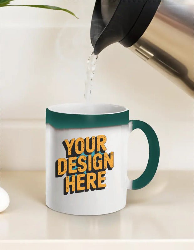 Custom Printed Magic Coffee Mug – Personalized Heat Reveal Mug - Armbh