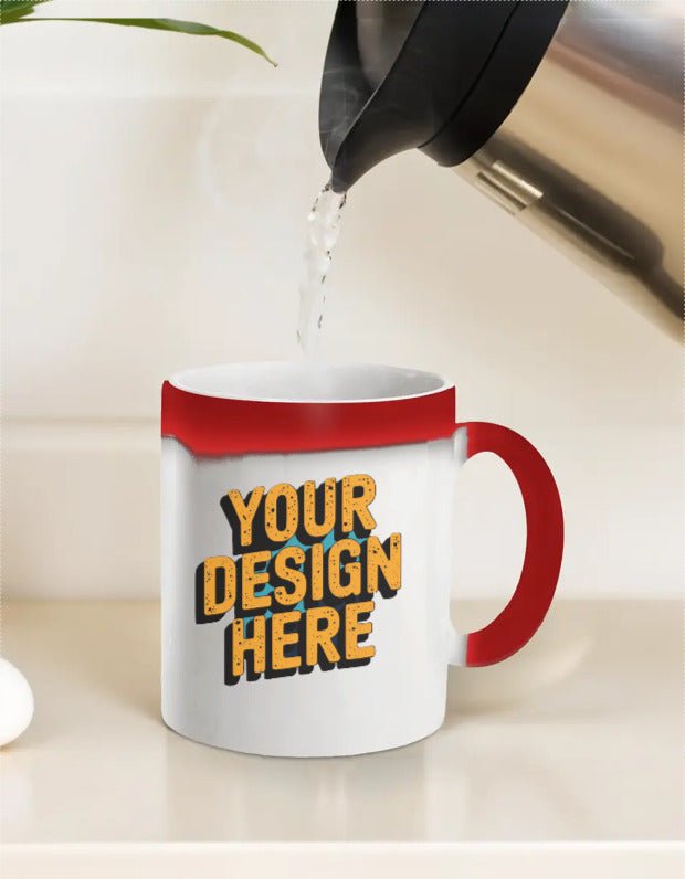 Custom Printed Magic Coffee Mug – Personalized Heat Reveal Mug - Armbh