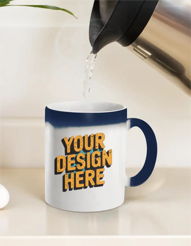 Custom Printed Magic Coffee Mug – Personalized Heat Reveal Mug - Armbh