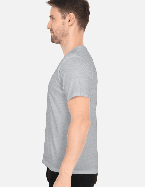 Premium Men’s V - Neck T-Shirts – Custom Printed, 100% Cotton, Made in India - Armbh